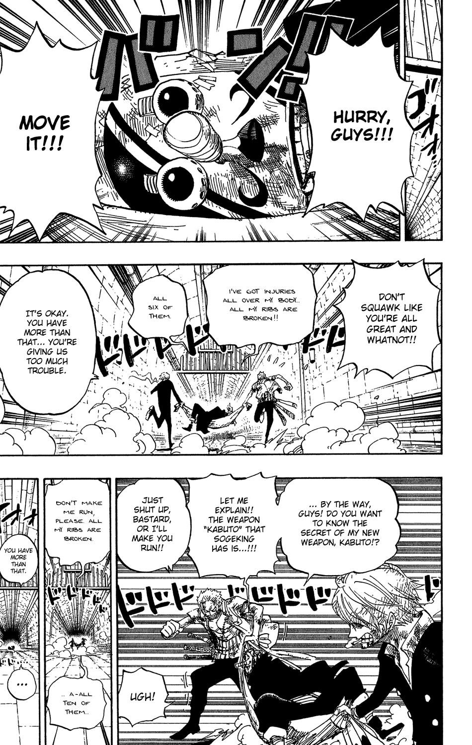 One Piece, Chapter 421 image 04
